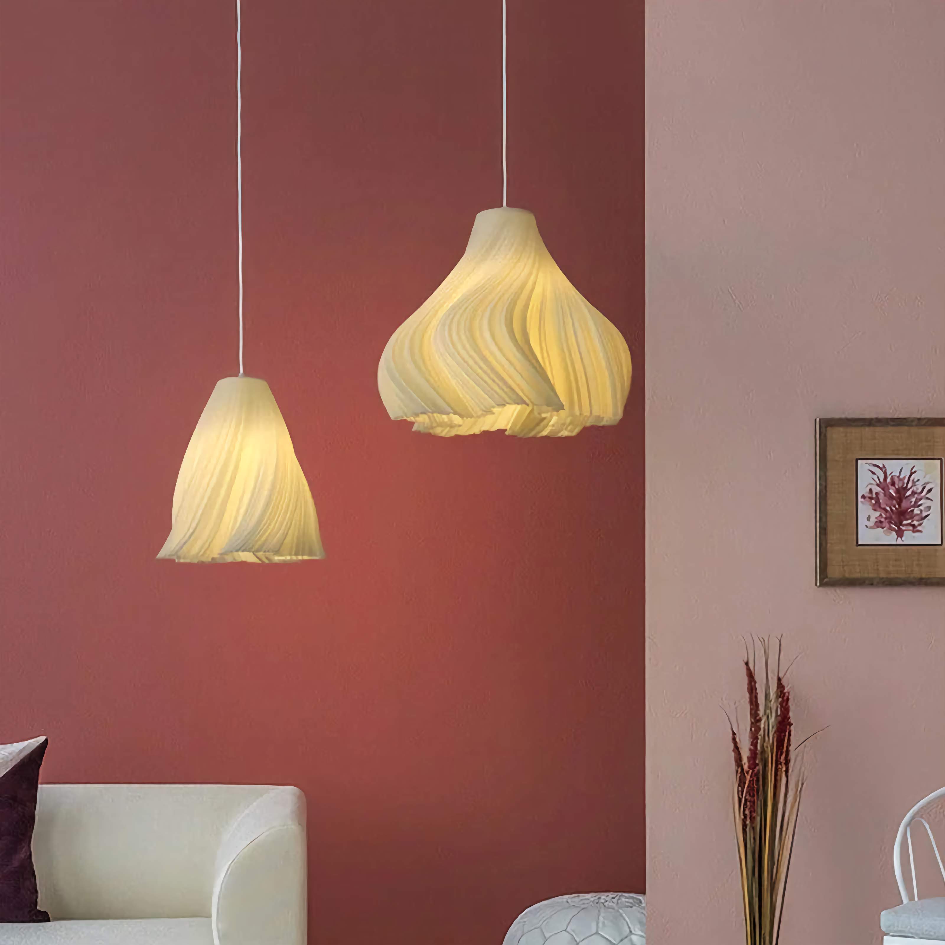 Modern Pendant Lighting | Hanging Lights for Kitchen | White Minimalist Ceiling | Casalola