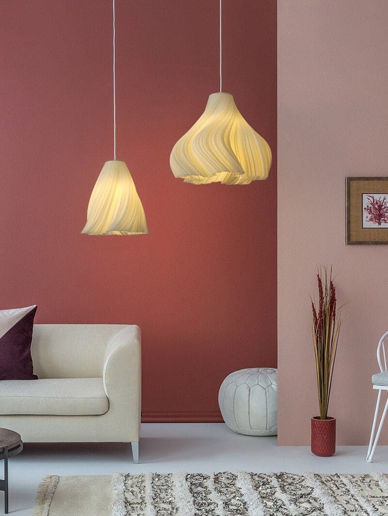 Modern Pendant Lighting | Hanging Lights for Kitchen | White Minimalist Ceiling | Casalola - Lamps