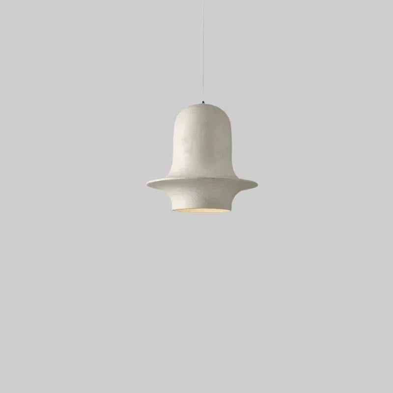 Wabi-sabi White Black Pendant Light Fixtures for Dining Room Kitchen - Lamps