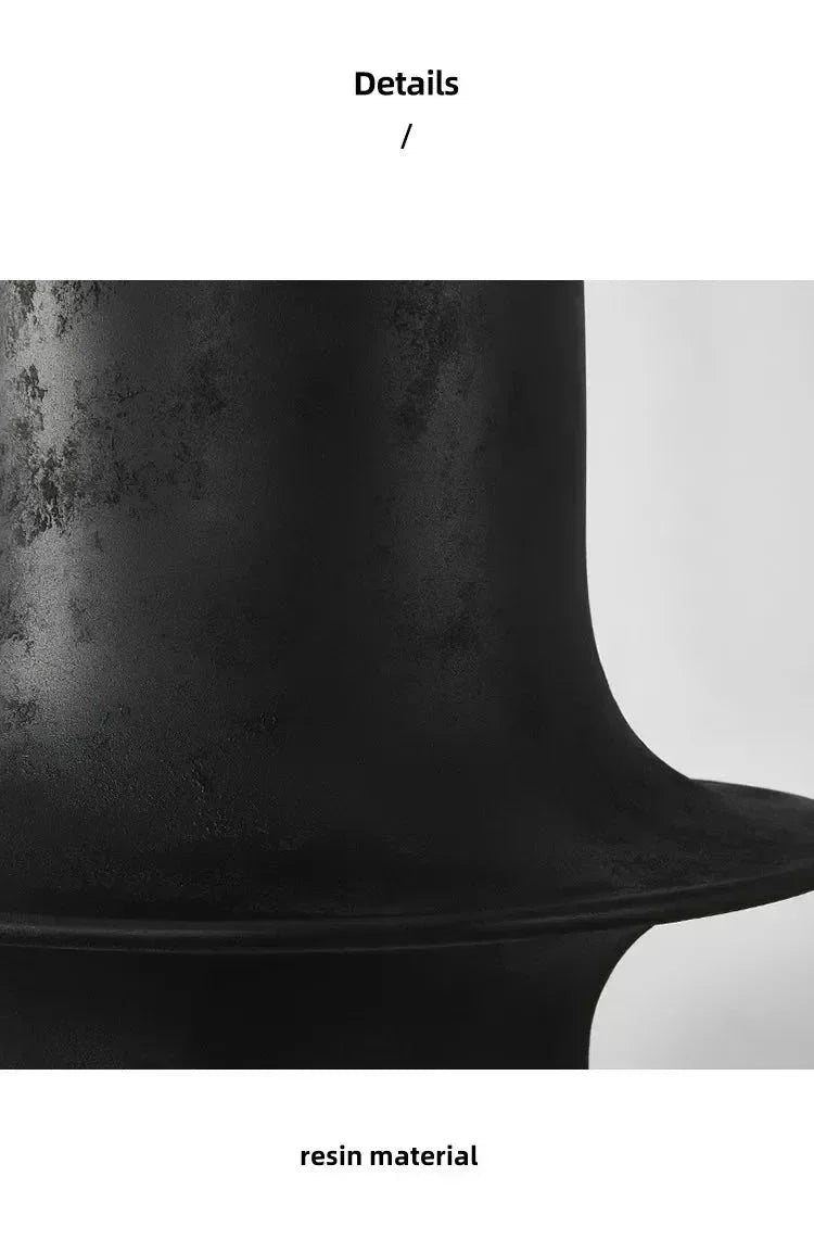 Wabi-sabi White Black Pendant Light Fixtures for Dining Room Kitchen - Lamps