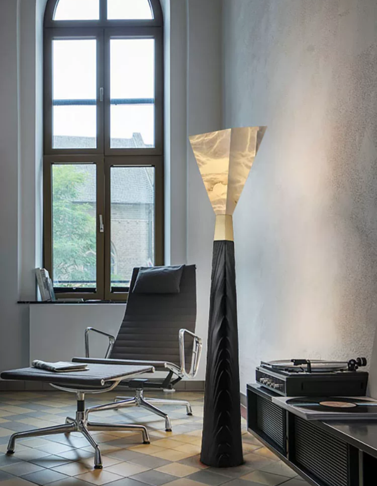 Decorative Floor Lamps for Living Room - Modern Sculptural Design