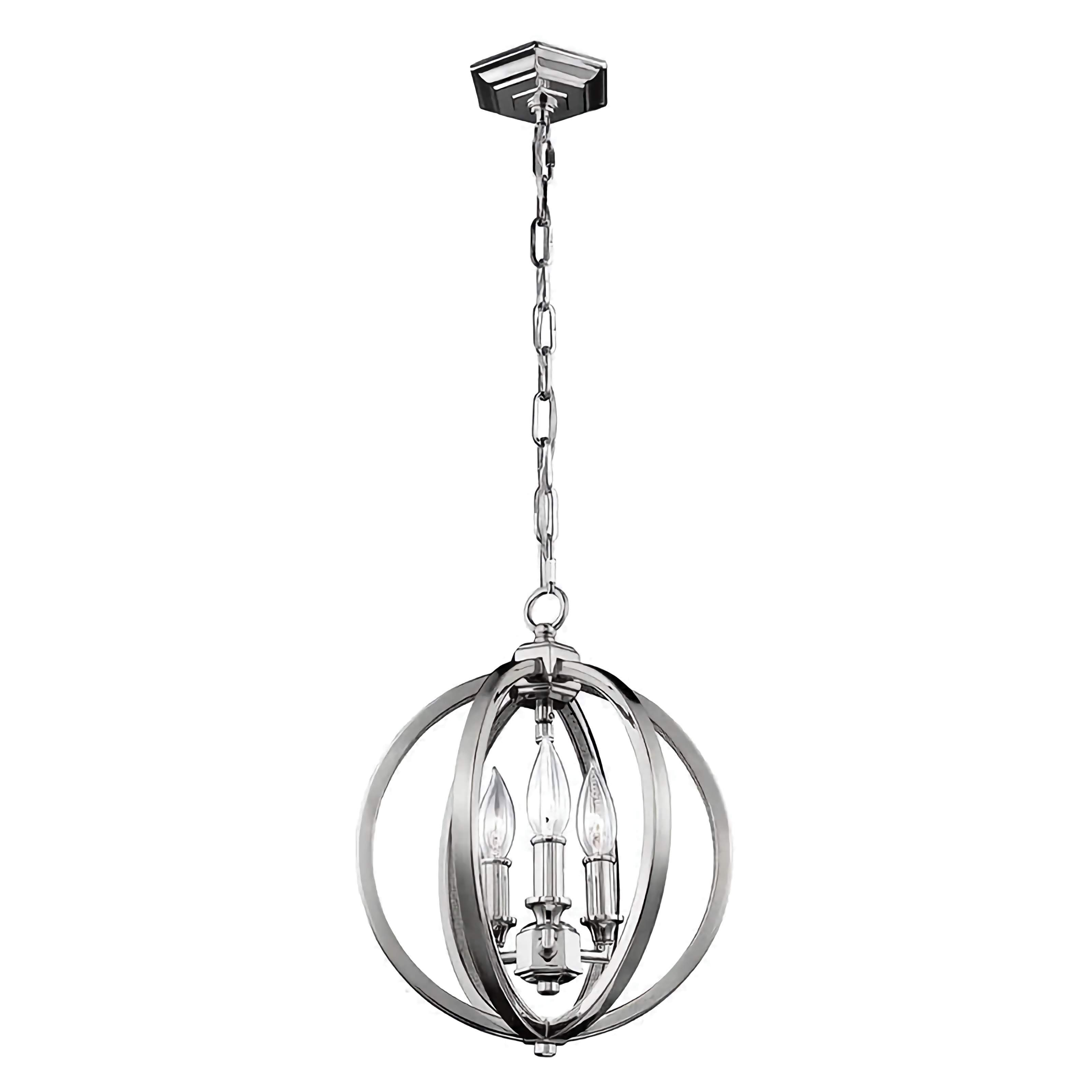 MODERN SILVER ORB CHANDELIER | DESIGN CLVH8778 - Pendant lamps