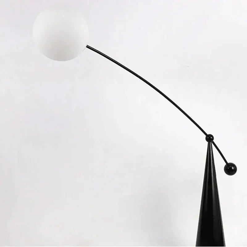Modern Stainless Steel & Glass Floor Lamp for Living Room - Lamps