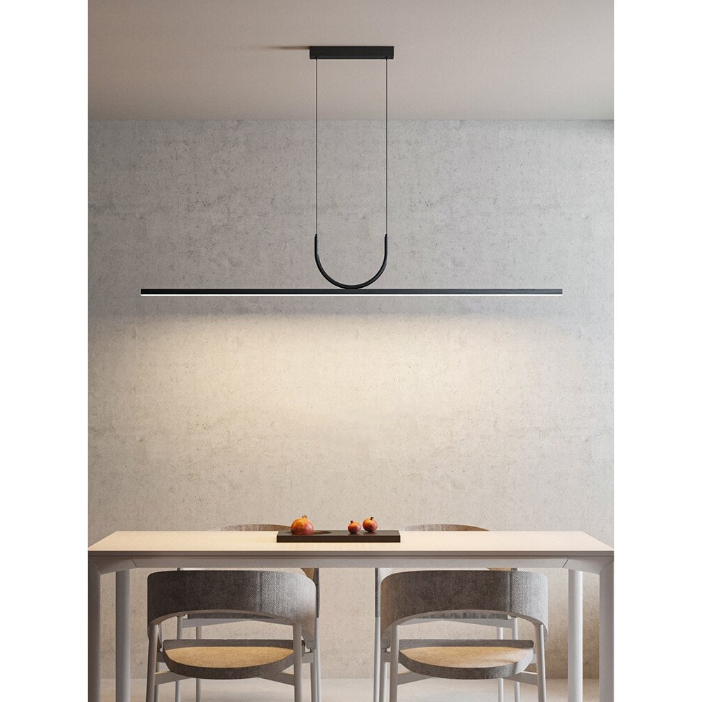 Modern Bar Pendant Lighting | Black Led for Kitchen Island Dining Room | Casalola - Lamps