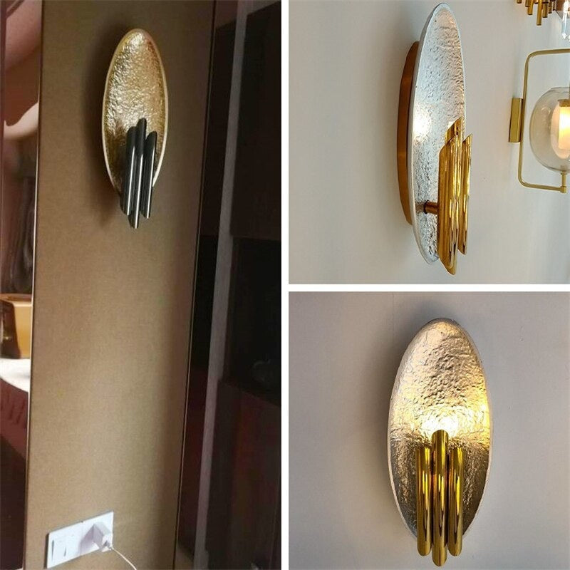 Modern Wall Lamps| Gold Metal Sconce | Luxury Lighting for Living Room Bedroom, - Sconces
