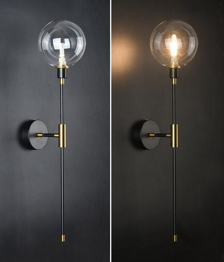 Glass Wall Sconces for Living Room Bedroom Corridor Outdoor | Modern Lights