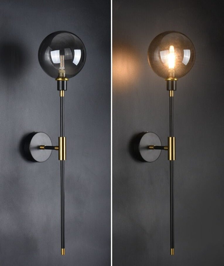 Glass Wall Sconces for Living Room Bedroom Corridor Outdoor | Modern Lights