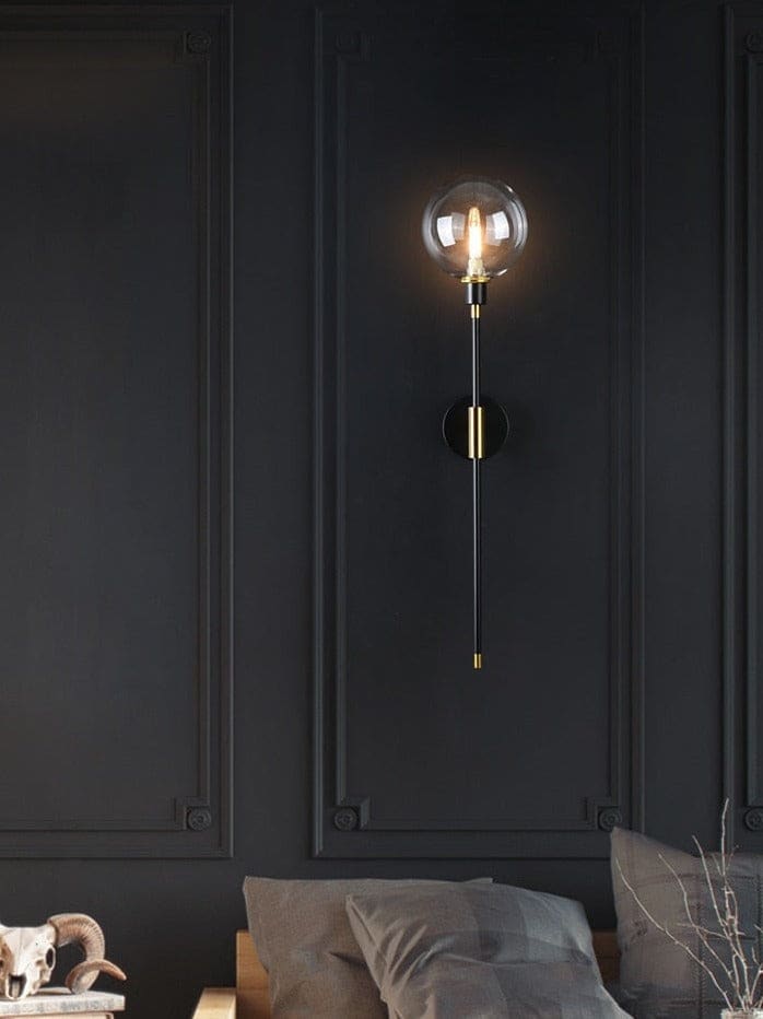 Glass Wall Sconces for Living Room Bedroom Corridor Outdoor | Modern Lights