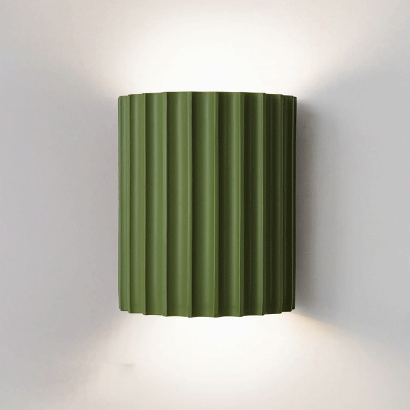 Ceramic Wall Light Fixtures 4 Colors Green Grey White for Living Room Bedroom Stairs Hall - Sconces
