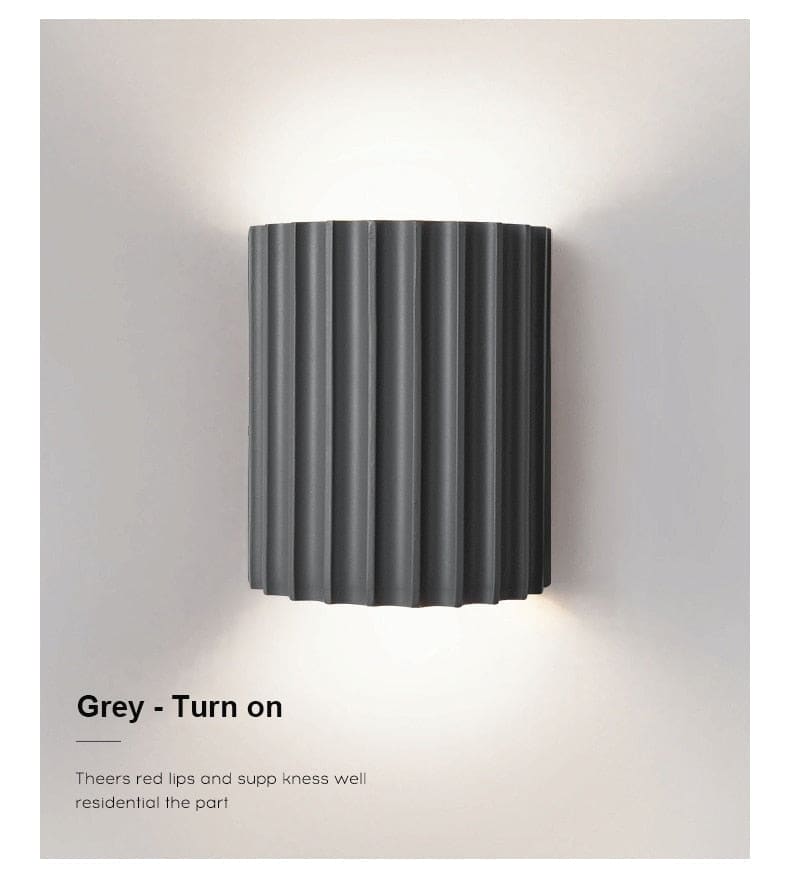 Ceramic Wall Light Fixtures 4 Colors Green Grey White for Living Room Bedroom Stairs Hall - Sconces