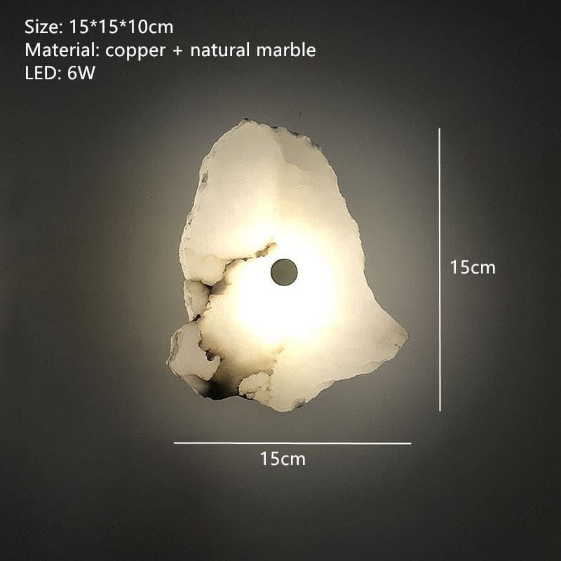 Decoratives Wall Sconces | Marble Lamp for Living Room Bedroom
