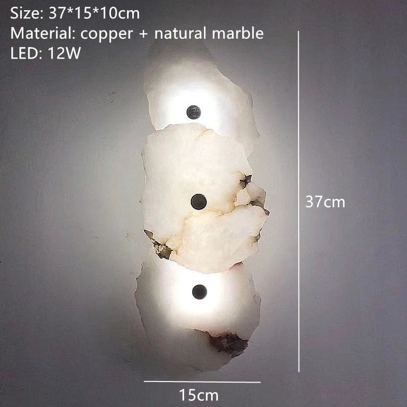 Decoratives Wall Sconces | Marble Lamp for Living Room Bedroom