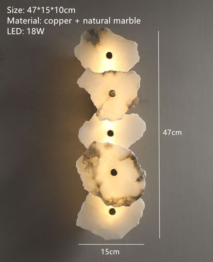 Decoratives Wall Sconces | Marble Lamp for Living Room Bedroom