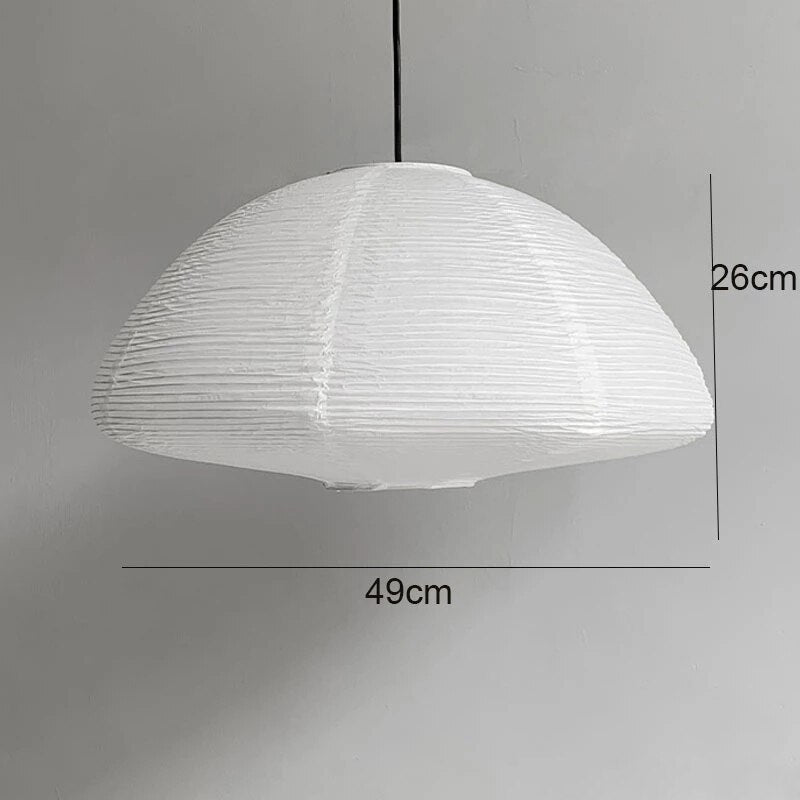 Noguchi Pendant Light Japanese Rice Paper White Lanterns | Casalola - Lamps
