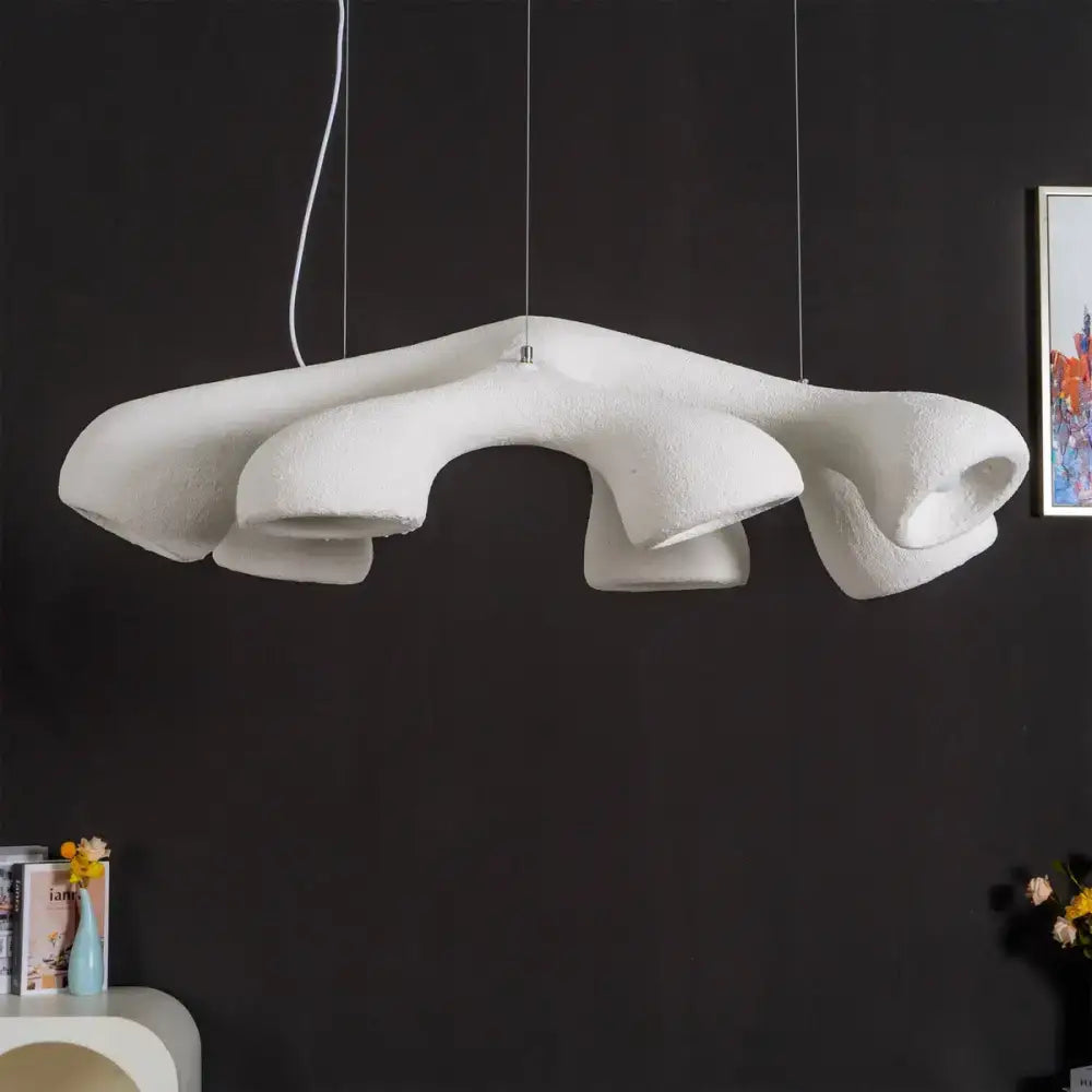 Organic Sculptural Pendant | Wabi-sabi Ceiling Light - Lamps