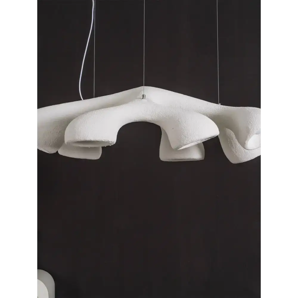 Organic Sculptural Pendant | Wabi-sabi Ceiling Light - Lamps