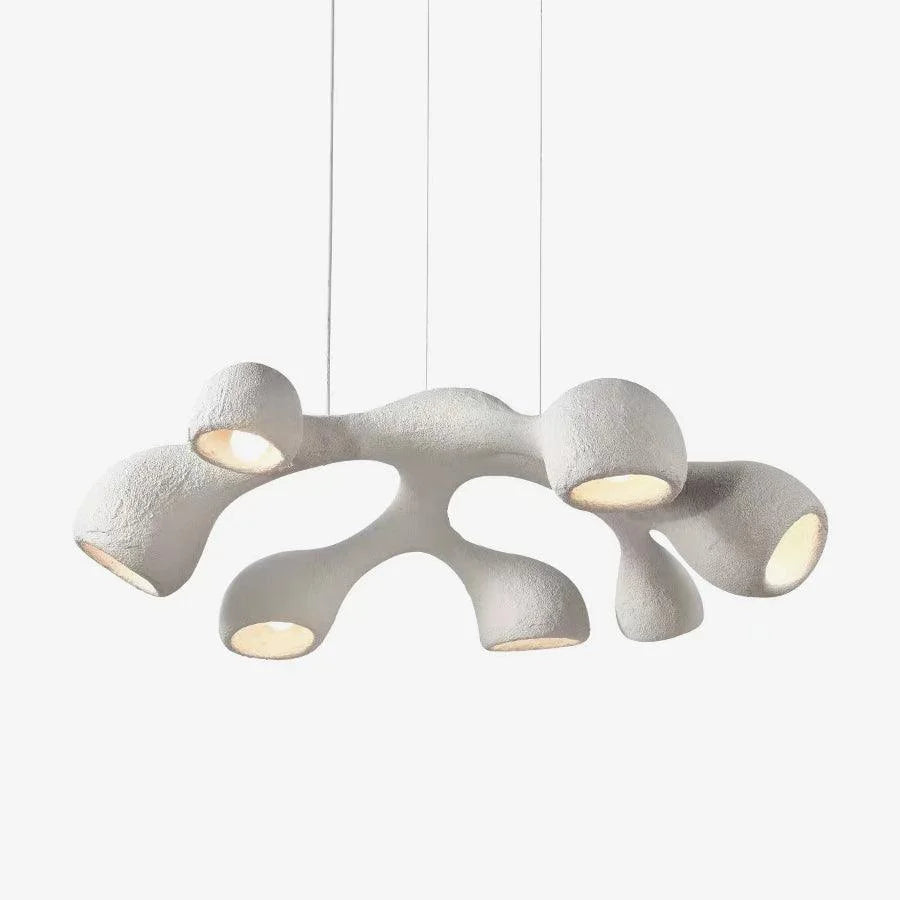 Organic Sculptural Pendant | Wabi Sabi Ceiling Light