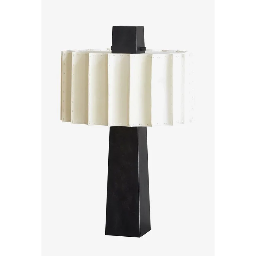 Alabaster Table Lamp for Living Room and Bedroom | Mid Century Modern Pleated Shade Dimmable Option Casalola Lights