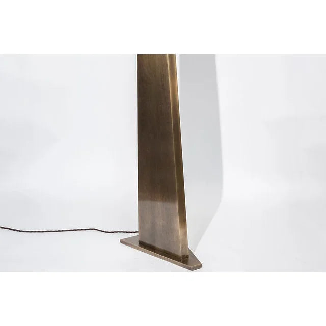 Bronze Obelisk Alabaster Globe Floor Lamp | Italian Atelier Fenice Ul Listed Led