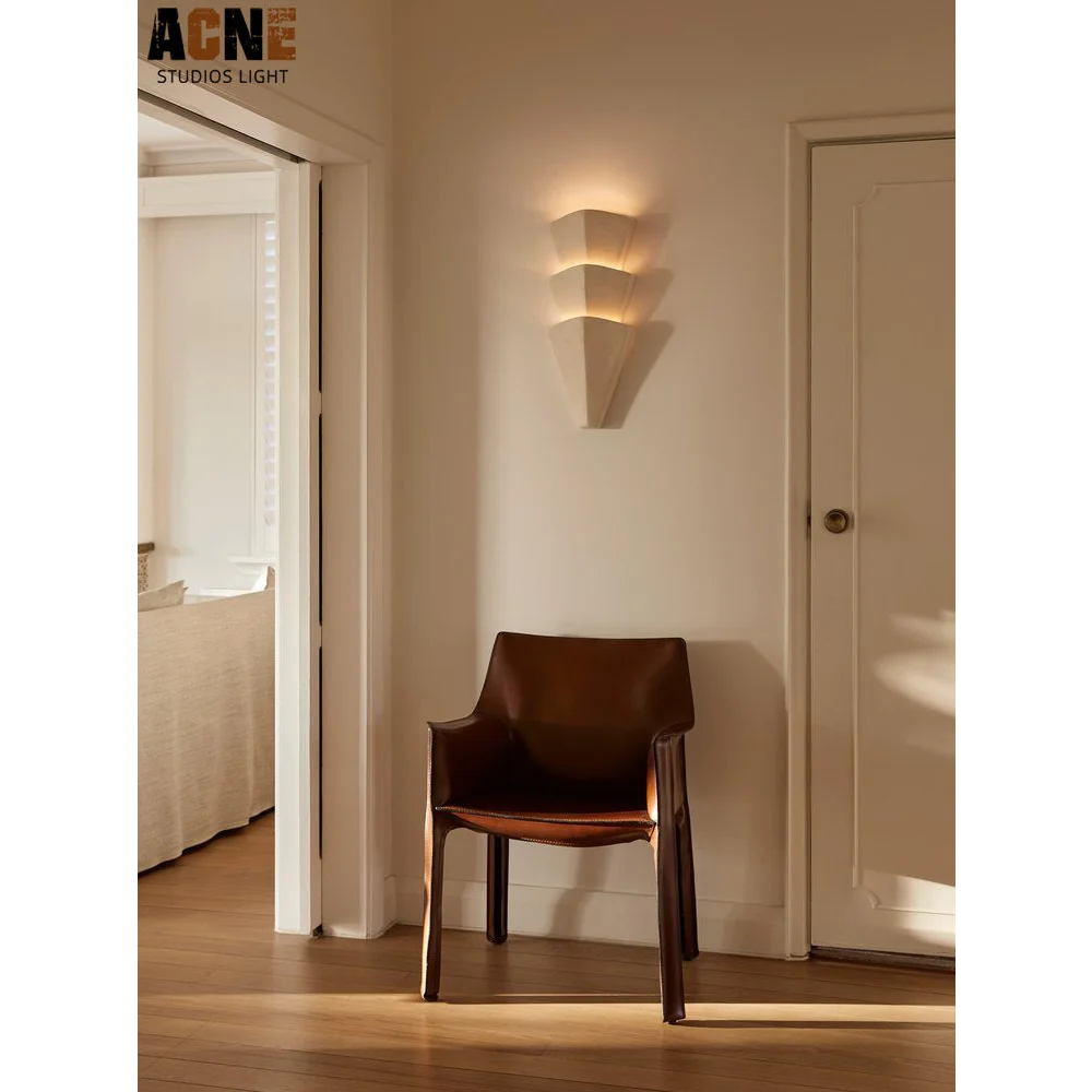 Minimalist Plaster-look Wall Sconce – Modern Architectural Light 1/2/3 Tier Casalolalights Luxury Lamps for Interior