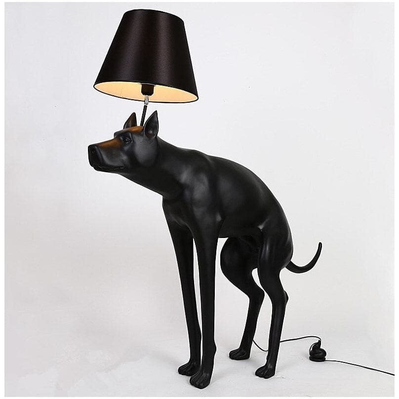 Good Boy Lamp | Black Lamps | Unique | Proud Dog - Floor