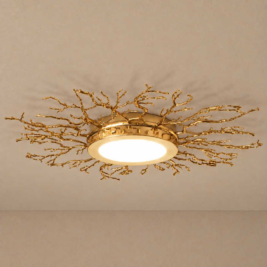 Ramo Sculptural Branch Flush Mount