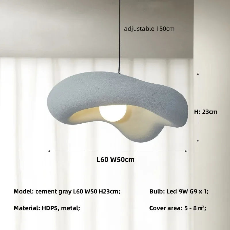 Cast Resin Pendant Light for Bedside or Dining Table | 7 Colors 23 Cm (9″) High 150 (59″) Cable Casalola Lights Luxury