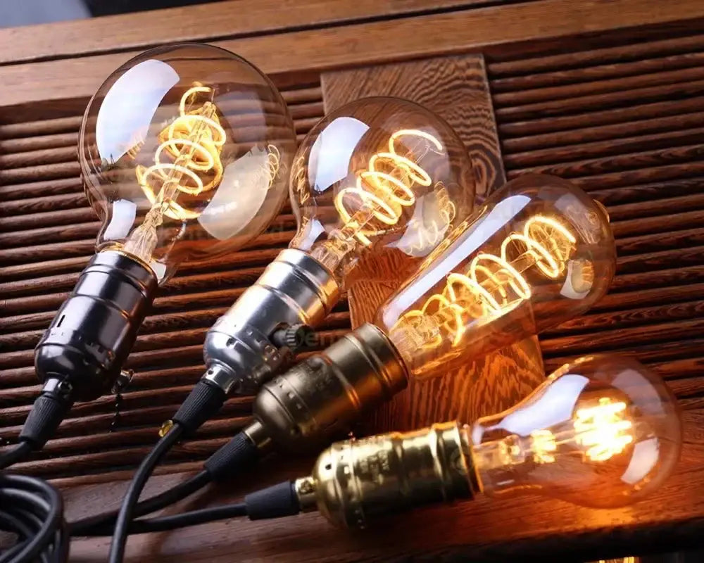 Retro Vintage Led Filament Bulb | Warm White Dimmable Decorative Light for Living Room Bedroom or Industrial Spaces