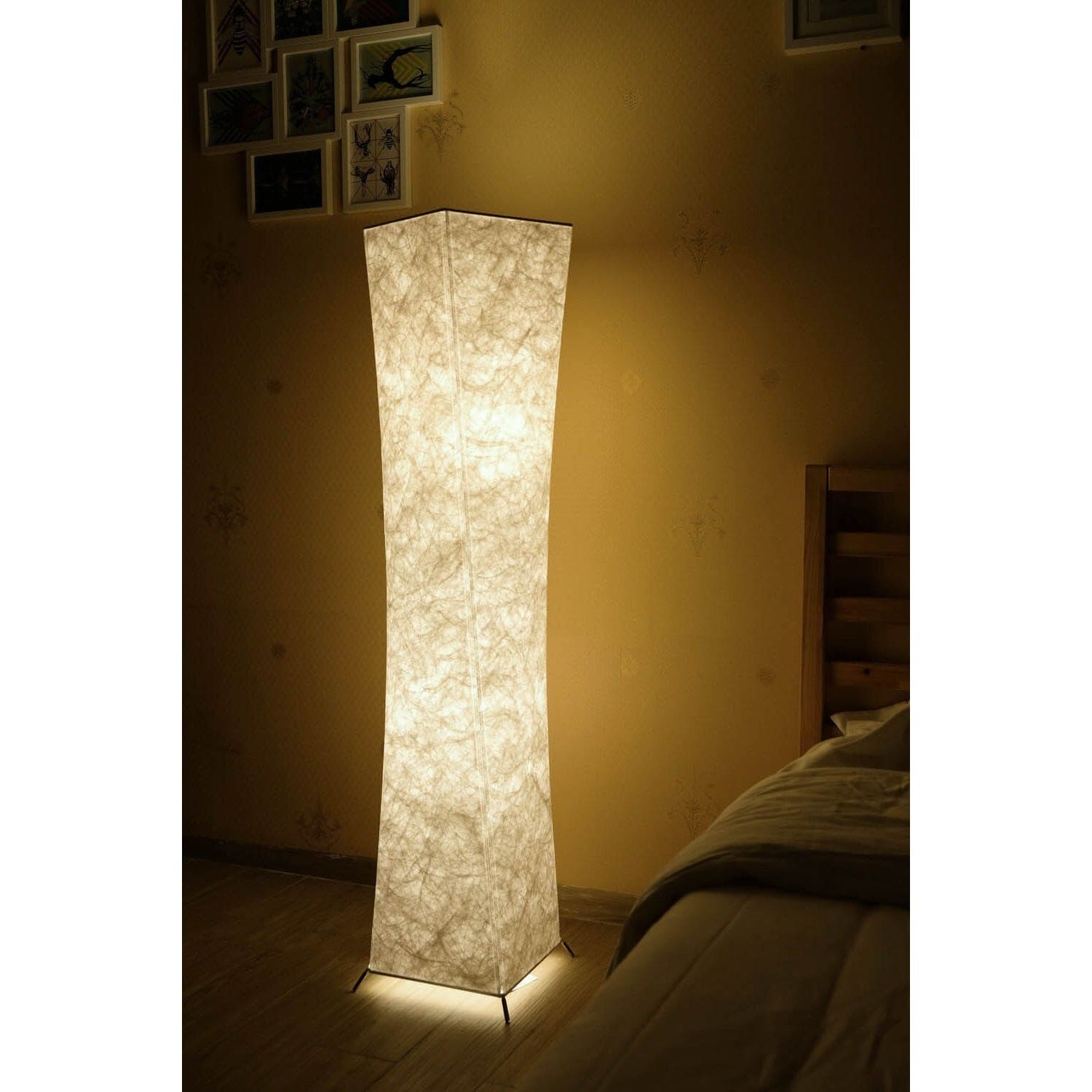 Noguchi Lamp | Rice Paper Floor | White Eco-friendly for Living Room Bedroom - Lamps
