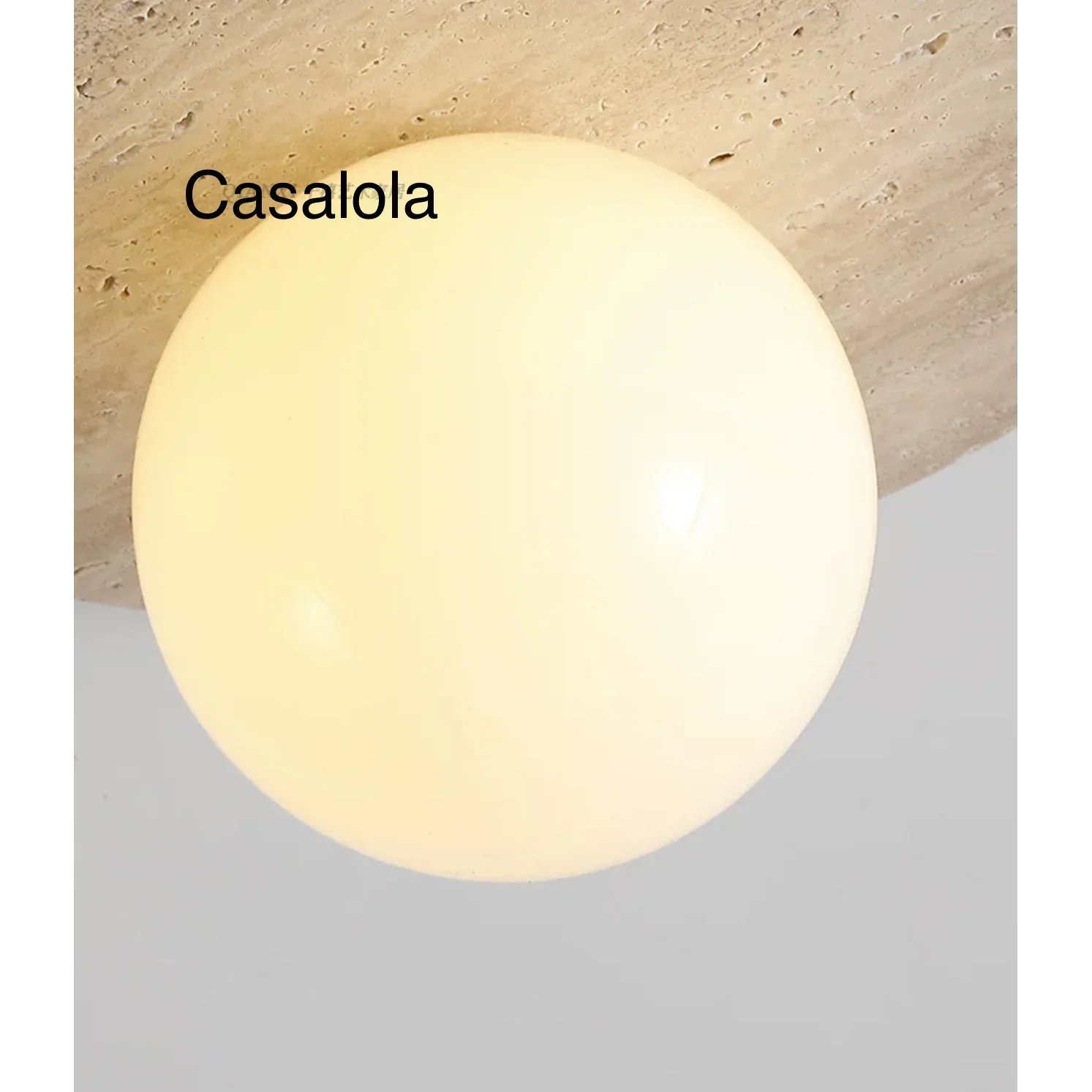 Round Marble 28cm Diameter Three Color Changeable Led Lighting Intelligent Control Casalolalights Luxury Lamps