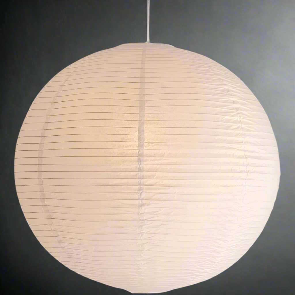 Ceiling Light Fixture for Living Room Bedroom | Noguchi Lamps Lanterns | White Rice Paper | Casalola - Pendant Lamps