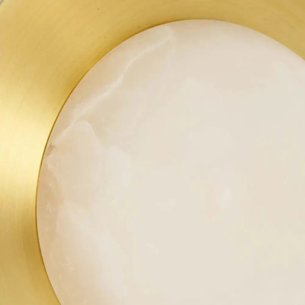 Sculptural Alabaster & Brass Floor Lamp | Atelier-inspired Design - Lamps