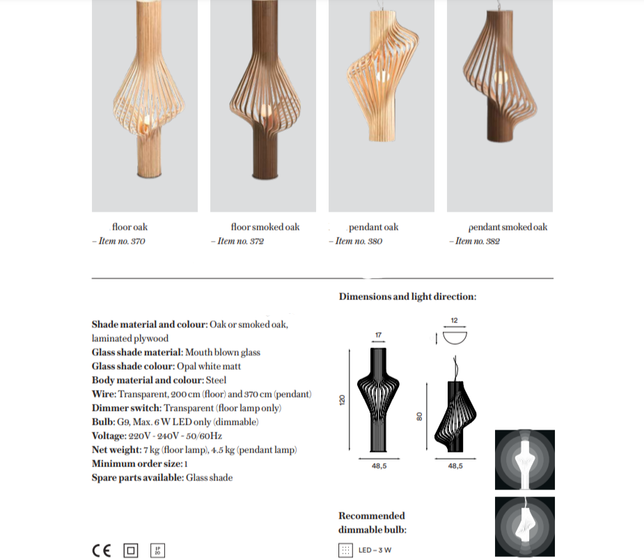Curved Wood Pendant Lamp | Japandi Kitchen Island Light - Lamps