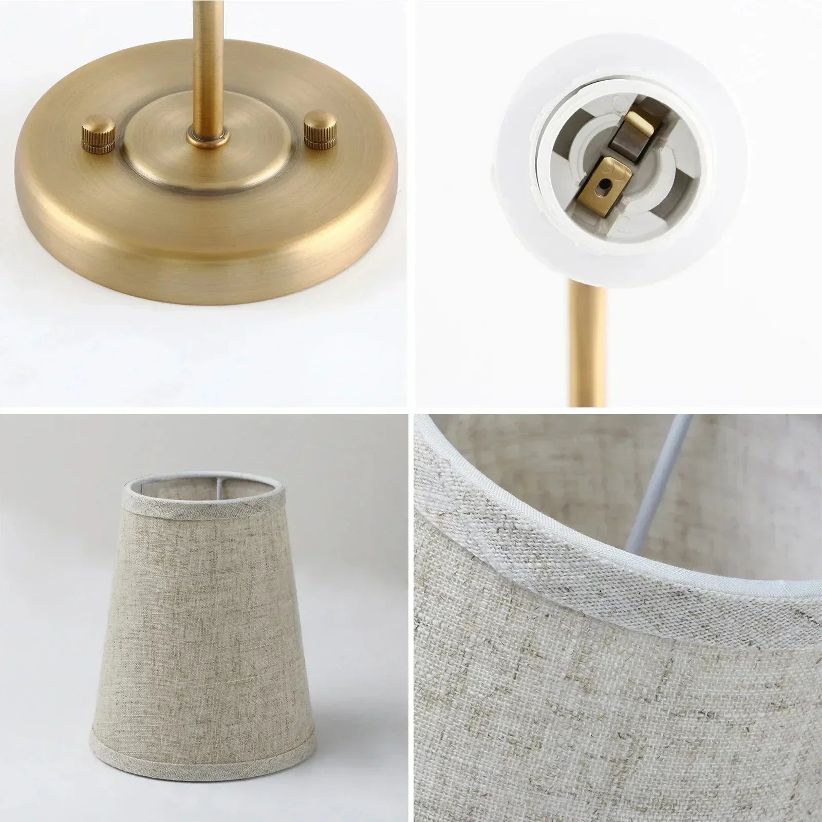 Classical Iron Wall Lamp with Fabric Shade - Elegant Dual-light Mounted Fixture for Bedroom, - Sconces