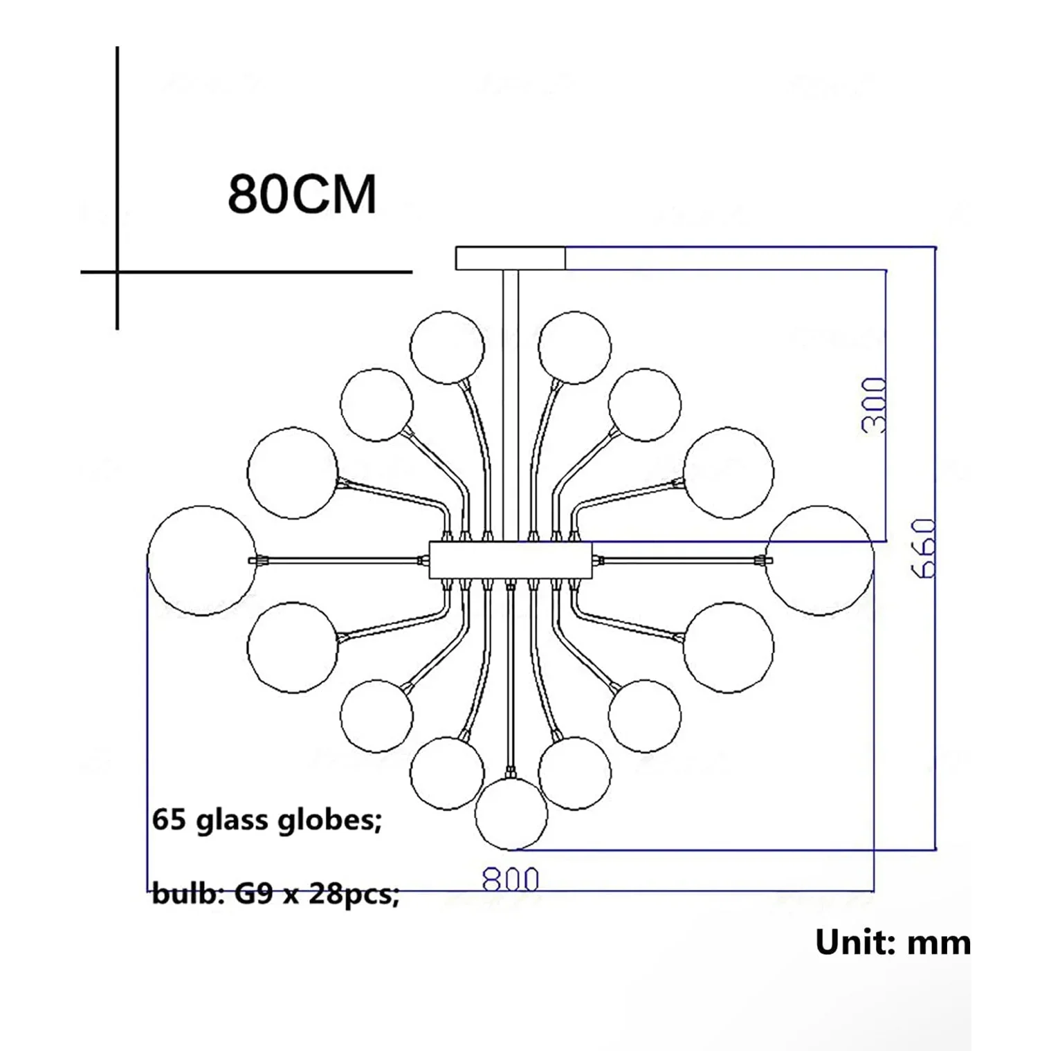 Modern Ball Glass Bubble Chandelier for Dining Room – Smoked Grey Finish | Casalola Lights Casalolalights Luxury Lamps
