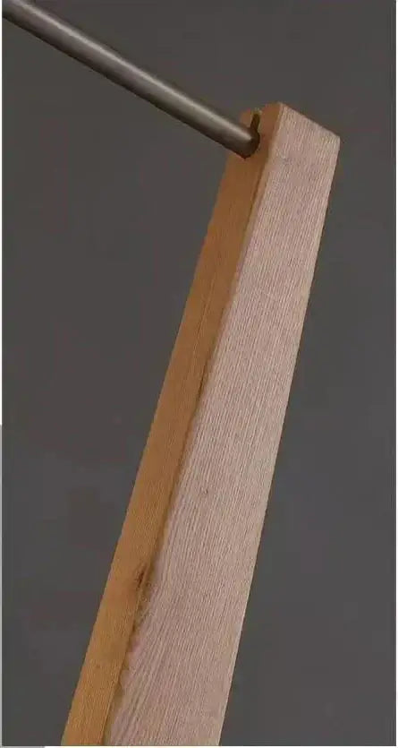 Solid Wood Giant Floor Lamp for Living Room Bedroom Japandi Lamps