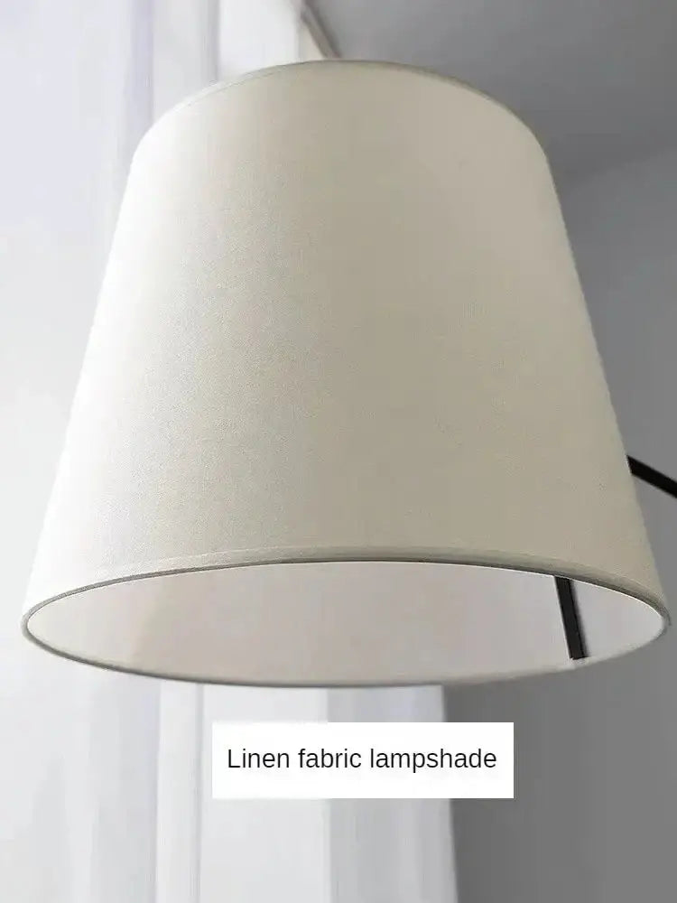 Solid Wood Giant Floor Lamp for Living Room Bedroom Japandi Lamps