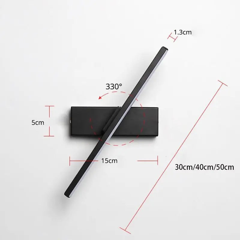 Modern Light Fixtures for Bathroom | Led Lamp Black | Bedside Lamps | Mirror - Wall Sconces