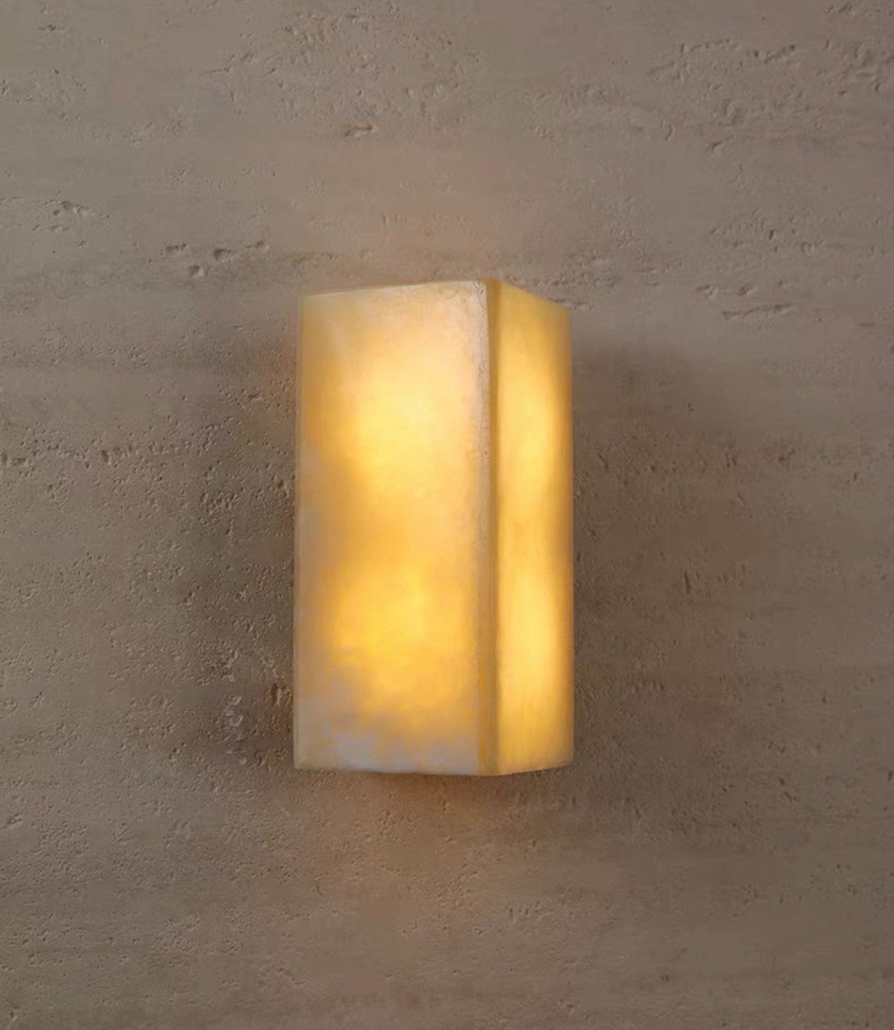 Spanish Marble Alabaster Wall Sconce – Casalola Minimal Stone Light for Bedroom & Hallway Casalolalights Luxury Lamps