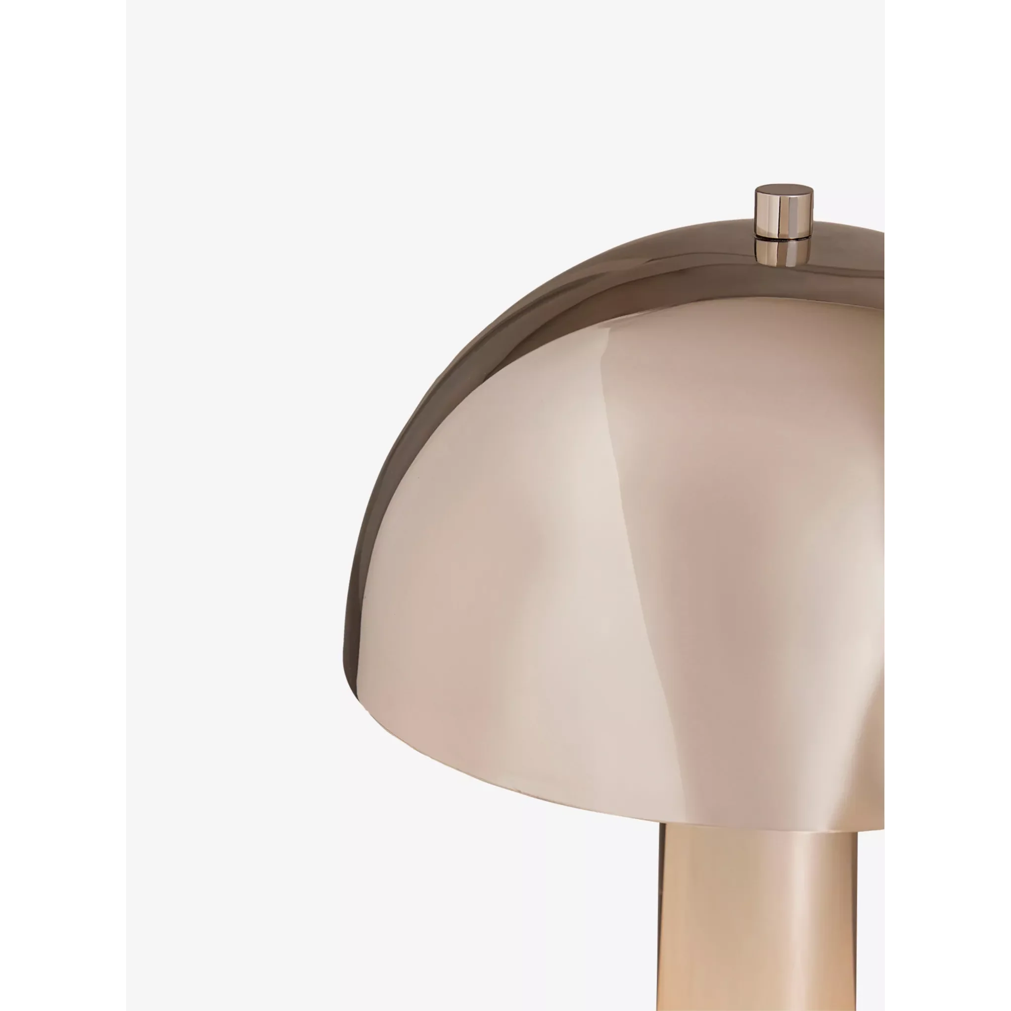 Designer Stainless Steel Dome Lamp 46cm | Contemporary Marble Table Light for Modern Interiors Casalolalights Luxury