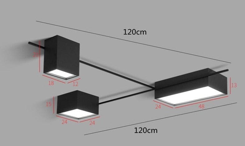 Recessed Lighting | 1,2 or 3-lights Modern for Living Room Bathroom Commercial