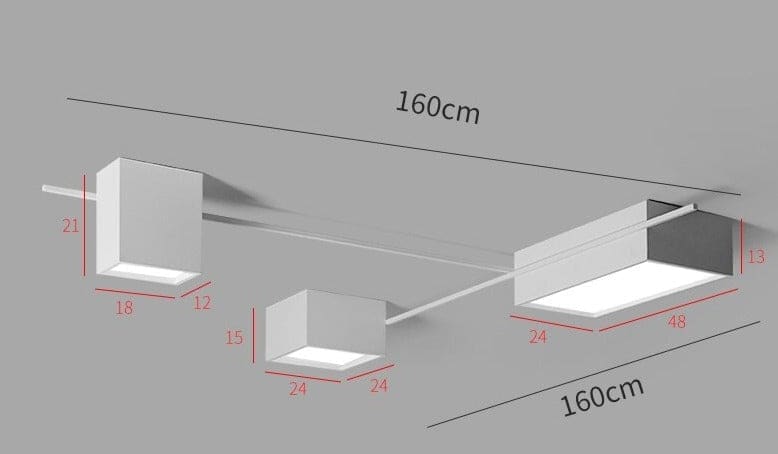 Recessed Lighting | 1,2 or 3-lights Modern for Living Room Bathroom Commercial