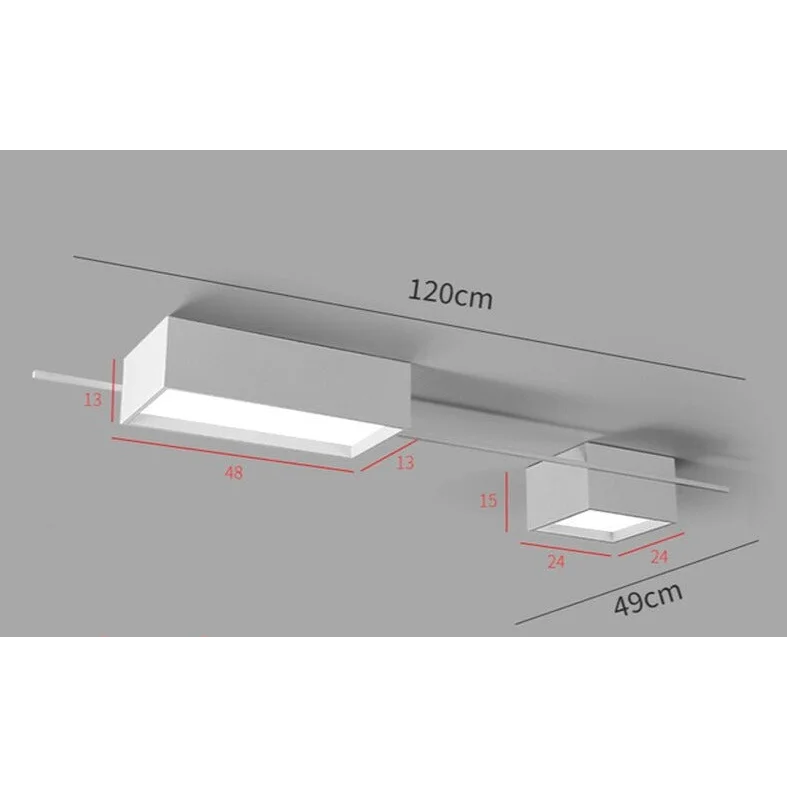 Recessed Lighting | 1,2 or 3-lights Modern for Living Room Bathroom Commercial