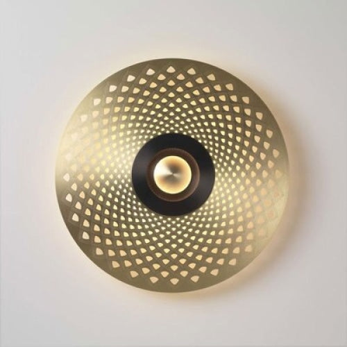 Metal Disc Wall Lamp | Light Sconces | Mid-century Modern Lighting for Corridor Bedside Living Room