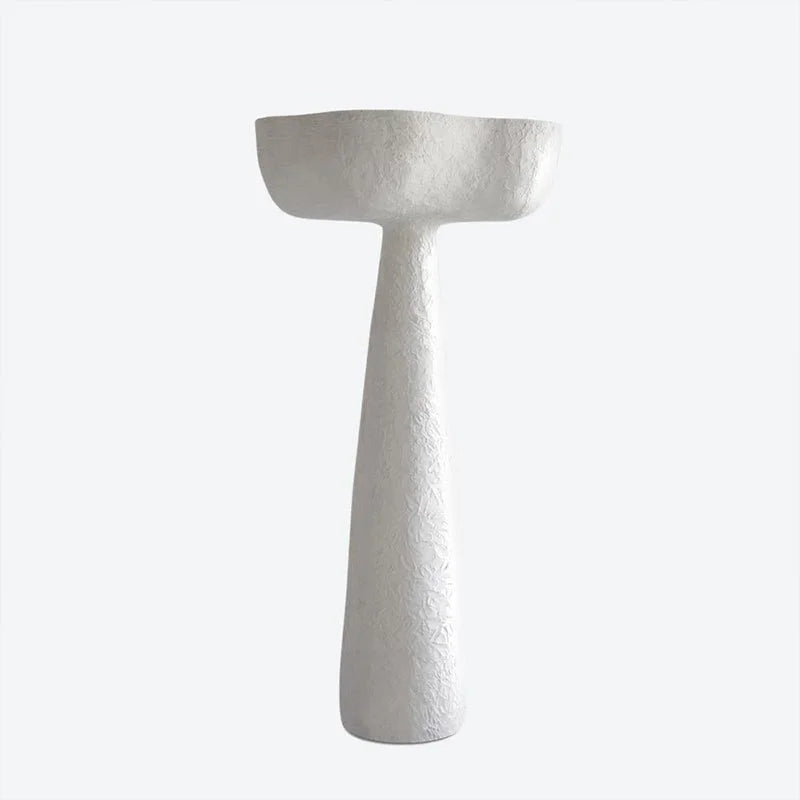 Monolithic Plaster Floor Lamp | Wabi-sabi Sculptural Design | Hand-applied Textured Finish 200cm | Casalola Lights