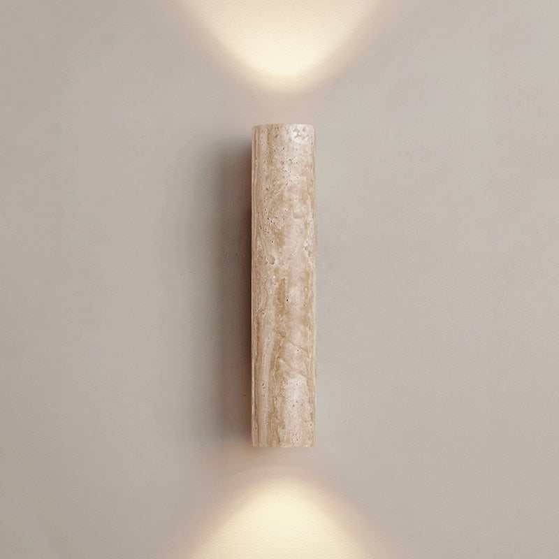 Marble Wall Sconces for Bathroom | Warm Minimalist Light Living Room and Outdoor