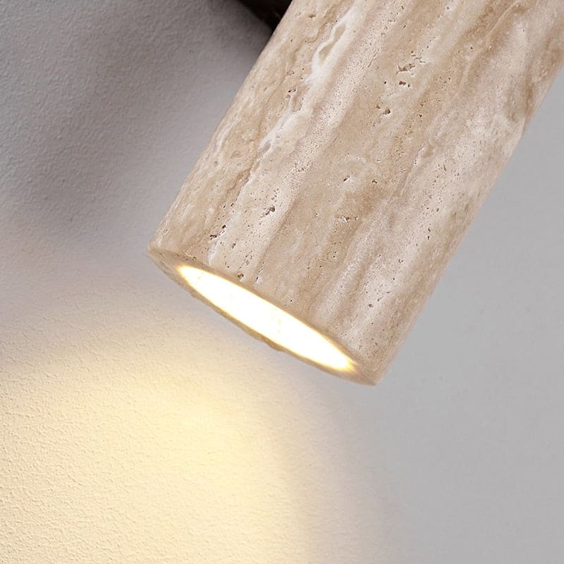 Marble Wall Sconces for Bathroom | Warm Minimalist Light Living Room and Outdoor