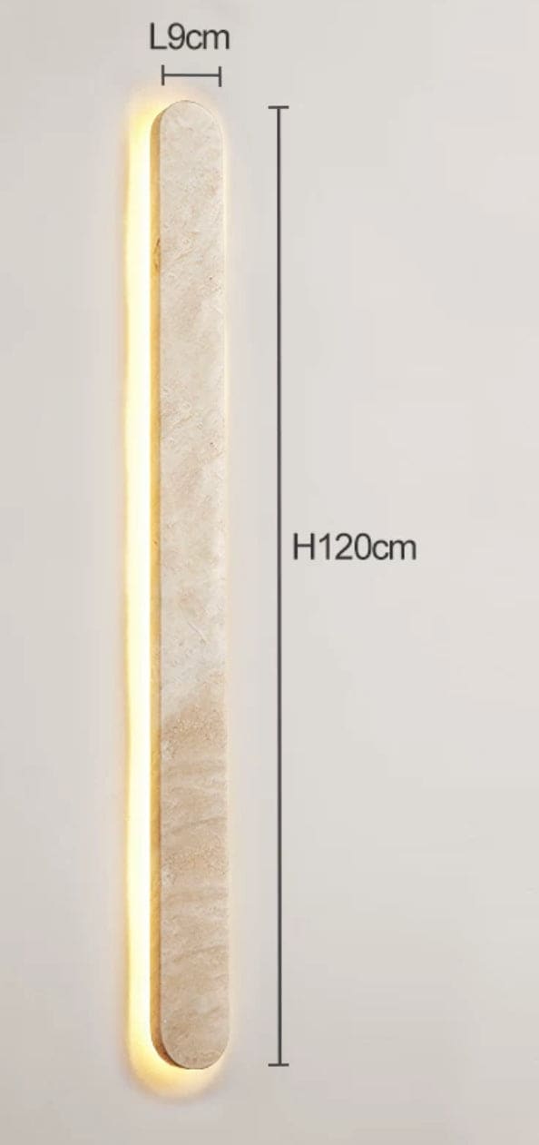 Marble Waterproof Led Wall Lamp | Wabi-sabi Minimalist Lighting for Indoor & Outdoor use - Sconces