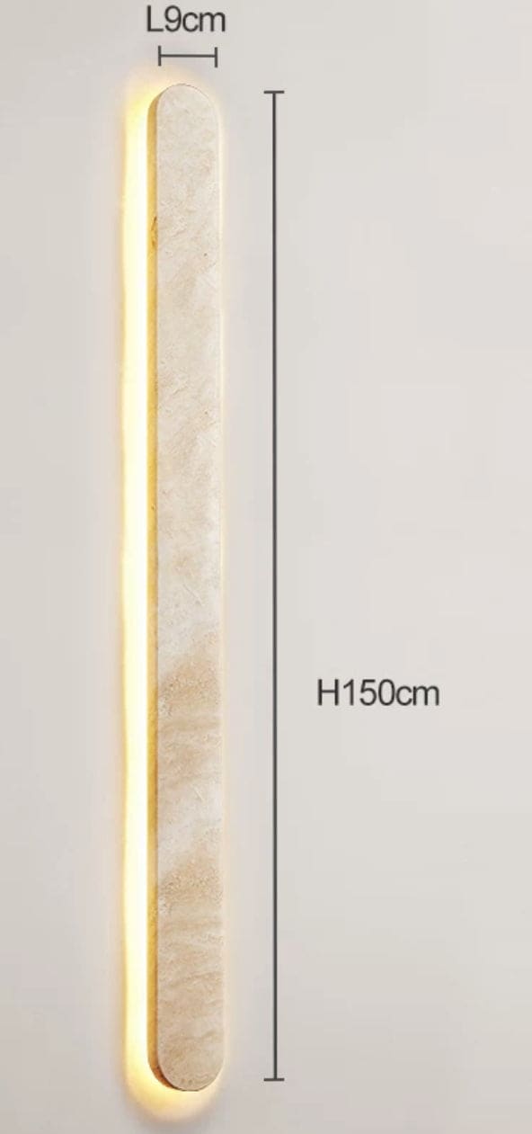 Marble Waterproof Led Wall Lamp | Wabi-sabi Minimalist Lighting for Indoor & Outdoor use - Sconces