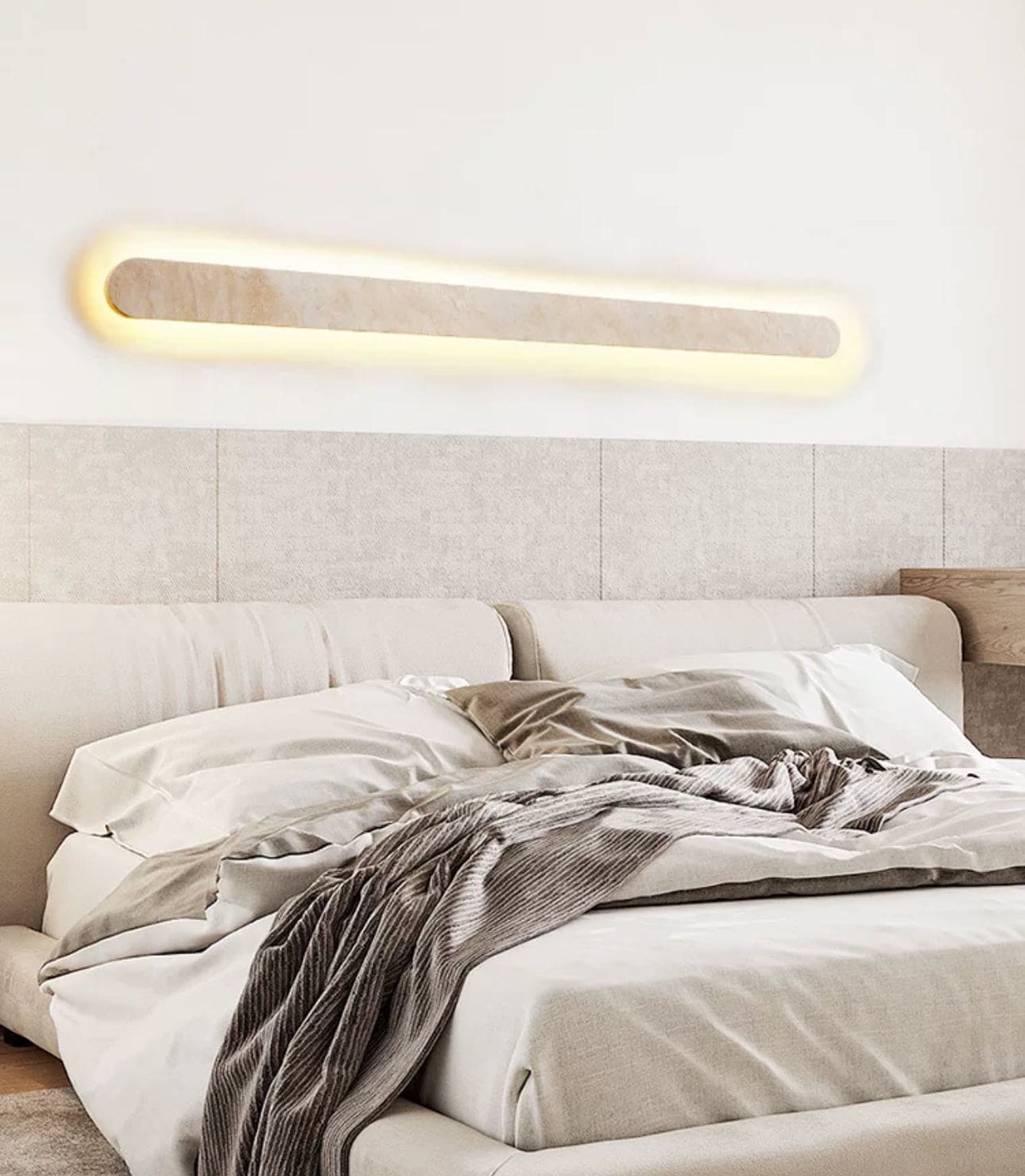Marble Waterproof Led Wall Lamp | Wabi-sabi Minimalist Lighting for Indoor & Outdoor use - Sconces